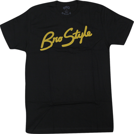 BRO STYLE SCRIPT SS SMALL BLACK