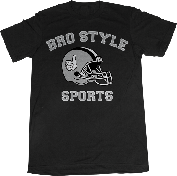 BRO STYLE SPORTS SS SMALL BLACK