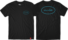 CHOCOLATE OVAL SS TSHIRT SMALL BLACK
