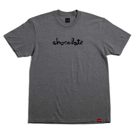CHOCOLATE CLASS TSHIRTIC CHUNK SS TSHIRT MEDIUM HEATHER GREY/BLK