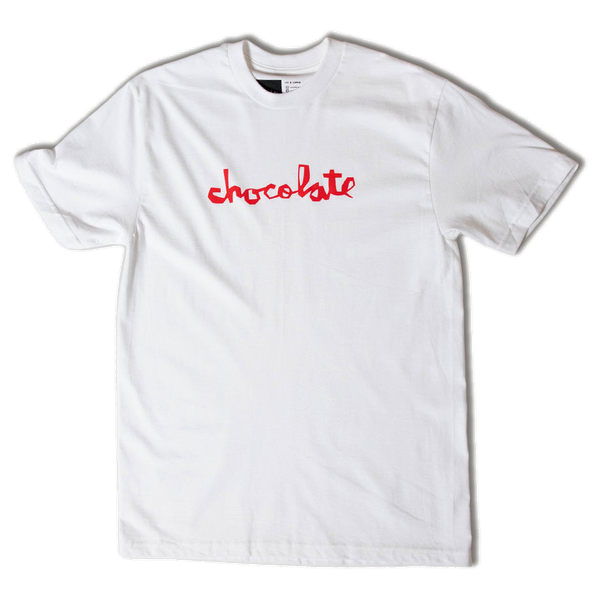 CHOCOLATE CLASS TSHIRTIC CHUNK SS TSHIRT LARGE WHT/RED