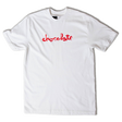 CHOCOLATE CLASS TSHIRTIC CHUNK SS TSHIRT XLARGE WHT/RED
