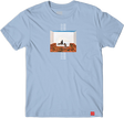 CHOCOLATE DOBERMAN SS TSHIRT SMALL LT.BLUE