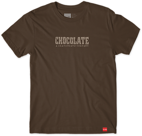 CHOCOLATE WESTERN SS TSHIRT MEDIUM BROWN