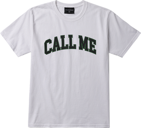 CALL ME 917 CALL ME SS TSHIRT SMALL WHT