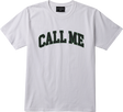 CALL ME 917 CALL ME SS TSHIRT XLARGE WHT