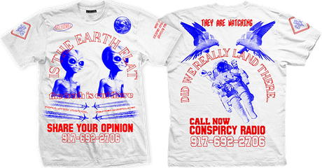 CALL ME 917 CONSPIRACY SS SMALL WHITE