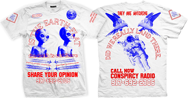 CALL ME 917 CONSPIRACY SS SMALL WHITE