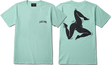 CALL ME 917 LEGS ISLAND SS TSHIRT SMALL REEF GRN