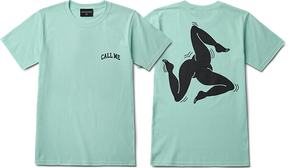 CALL ME 917 LEGS ISLAND SS TSHIRT MEDIUM REEF GRN