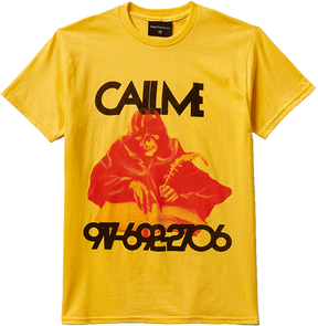 CALL ME REAPER SS XLARGE YELLOW