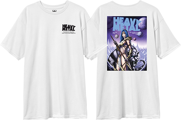 DARKSTAR HEAVY METAL MAG 1 SS SMALL WHITE