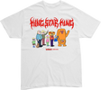 DEATHWISH KING STAR KING SS TSHIRT LARGE  WHT
