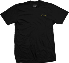 DEATHWISH SCRIPT SS TSHIRT SMALL BLACK