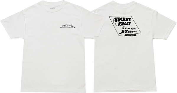 DEATHWISH SECRET TALES SS TSHIRT MEDIUM WHT