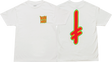 DEATHWISH THE TRUTH ATTITUDE SS TSHIRT SMALL-WHT