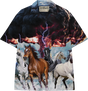 DEATHWISH POST MODERN BUTTON UP SS TSHIRT M