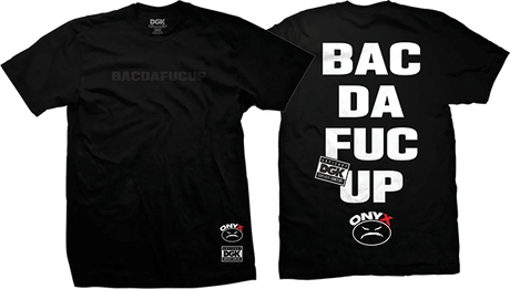 DGK ONYX SS TSHIRT SMALL BLACK