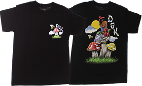 DGK TRIPPY MATH SS TSHIRT SMALL BLACK