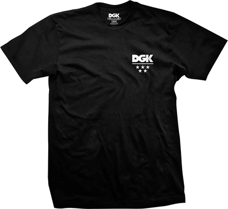 DGK ALL STAR MINI LOGO SS TSHIRT SMALL-BLACK