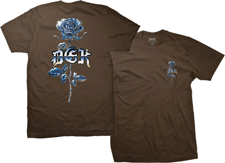 DGK AMEN - SHORT SLEEVE TSHIRT LARGE DARK CHOCOLATE