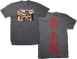 DGK BRUCE LEE FOCUS SHORT SLEEVE TSHIRT XXL CHARCOAL