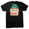 DGK JARRITOS BOTELLA SS TSHIRT LARGE BLACK