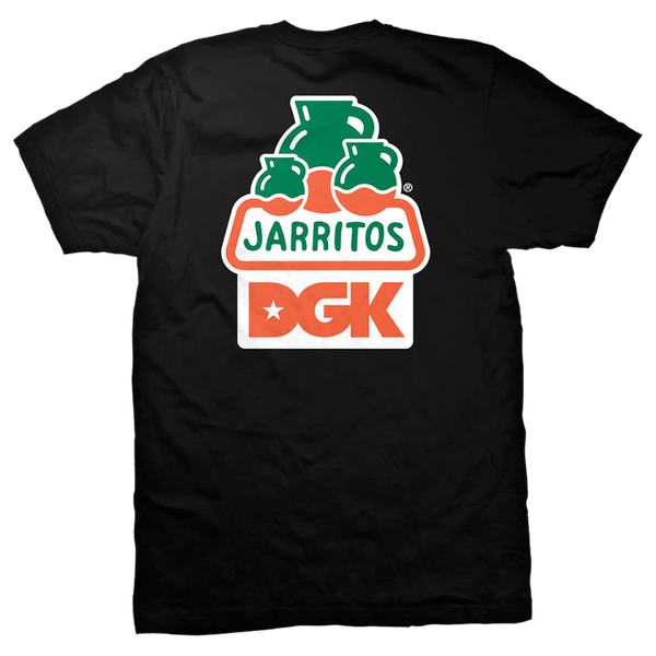 DGK JARRITOS BOTELLA SS TSHIRT XLARGE BLACK