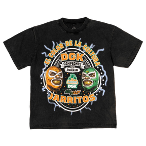DGK JARRITOS CAMPEONES BOXY SS TSHIRT XXLARGE VINTAGE BLK
