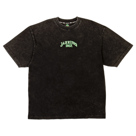 DGK JARRITOS SABOR KNIT SS TSHIRT SMALL WASH BLK