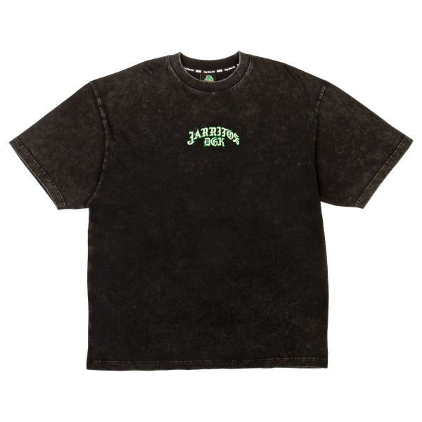 DGK JARRITOS SABOR KNIT SS TSHIRT MEDIUM WASH BLK