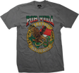 DGK NACIONAL SS TSHIRT SMALL-WASHED BLACK
