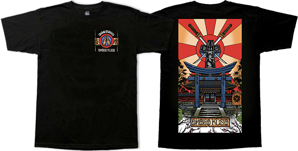 DOGTOWN SHOGO KUBO TRIBUTE SS TSHIRT SMALL BLACK