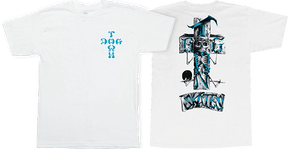 DOGTOWN STONEFISH SS TSHIRT SMALL WHITE