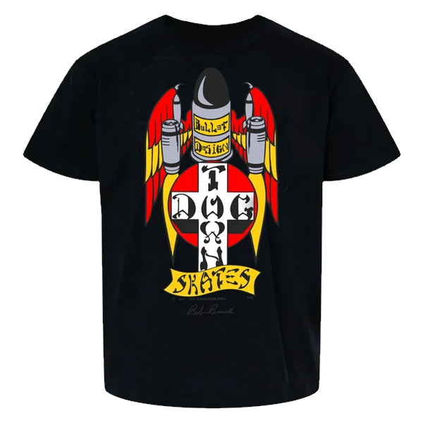 DT BINIAK OG 70S SS TSHIRT SMALL BLACK