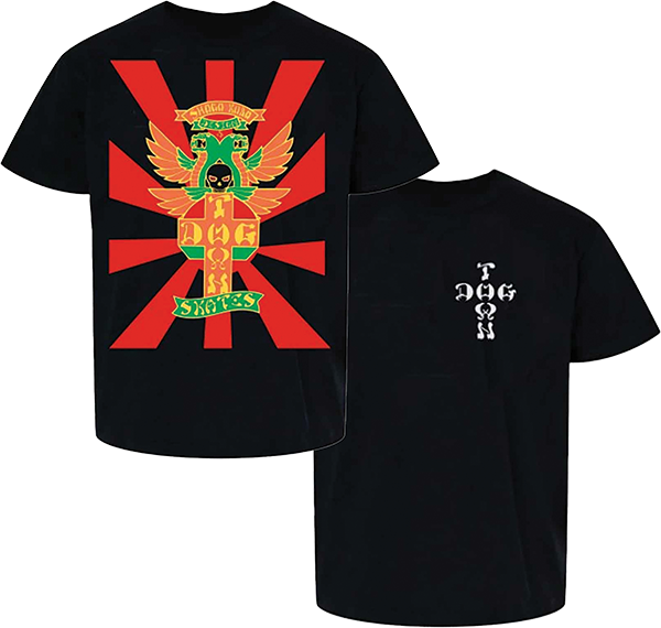 DOGTOWN SHOGO KUBO 70S SS TSHIRT XXL-BLACK