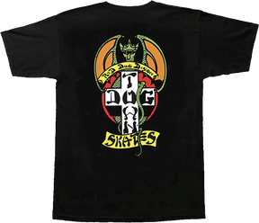 DOGTOWN RED DOG OG 70'S SHORT SLEEVE TSHIRT MEDIUM BLACK
