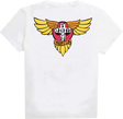 DOGTOWN WINGS 70'S SS TSHIRT XLARGE WHITE