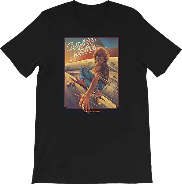 45RPM CADILLAC WHEELS SS TSHIRT SMALL BLACK