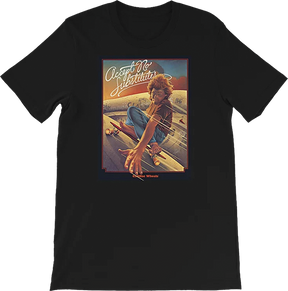 45RPM CADILLAC WHEELS SS TSHIRT LARGE  BLACK
