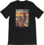 45RPM CADILLAC WHEELS SS TSHIRT LARGE  BLACK