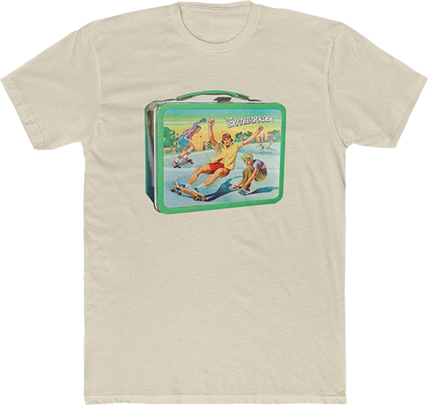 45RPM LUNCH BOX SS TSHIRT SMALL TAN
