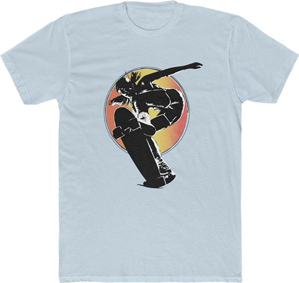 45RPM PERALTA SS TSHIRT SMALL LT. BLUE