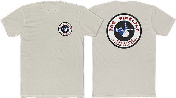 45RPM PIPELINE SKATEPARK SS SMALL TAN