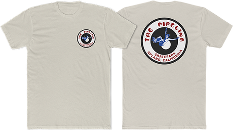 45RPM PIPELINE SKATEPARK SS XXLARGE TAN