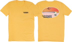 45RPM WINCHESTER SS TSHIRT SMALL YELLOW