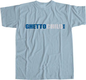 GHETTO CHILD MONOTONE CLASSIC USA SS SMALL BLUE