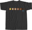 GHETTO CHILD UNITY SS TSHIRT SMALL BLACK