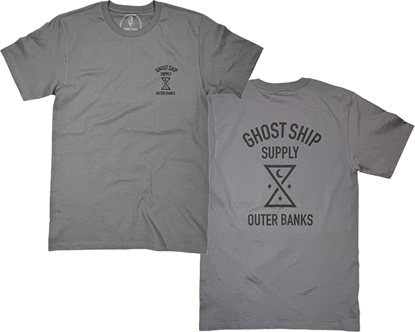 GHOST SHIP HOME TEAM SS TSHIRT XLARGE GUNMETAL GREY