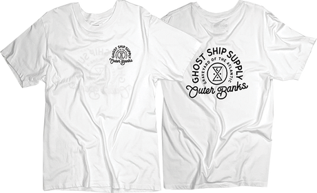 GHOST SHIP INSIGNIA SS TSHIRT XXLARGE-WHITE
